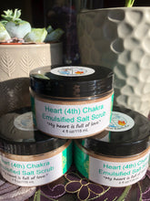 Load image into Gallery viewer, Heart (4th) Chakra Emulsified Salt Scrub