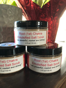 Root Chakra Emulsified Salt Scrub