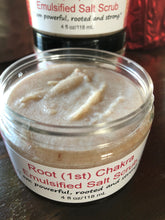 Load image into Gallery viewer, Root Chakra Emulsified Salt Scrub