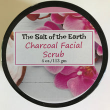 Load image into Gallery viewer, Root (1st) Chakra Charcoal Face Scrub