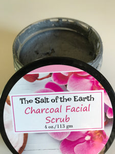 Root (1st) Chakra Charcoal Face Scrub